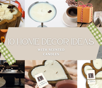 10 DIY Home Decor Ideas Featuring Scented Candles