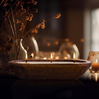 Dough Bowl Candles